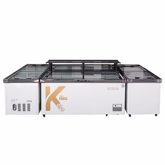 Коммерческий сундук острова супермаркета/глубокая морозильная камера/витрина холодильника